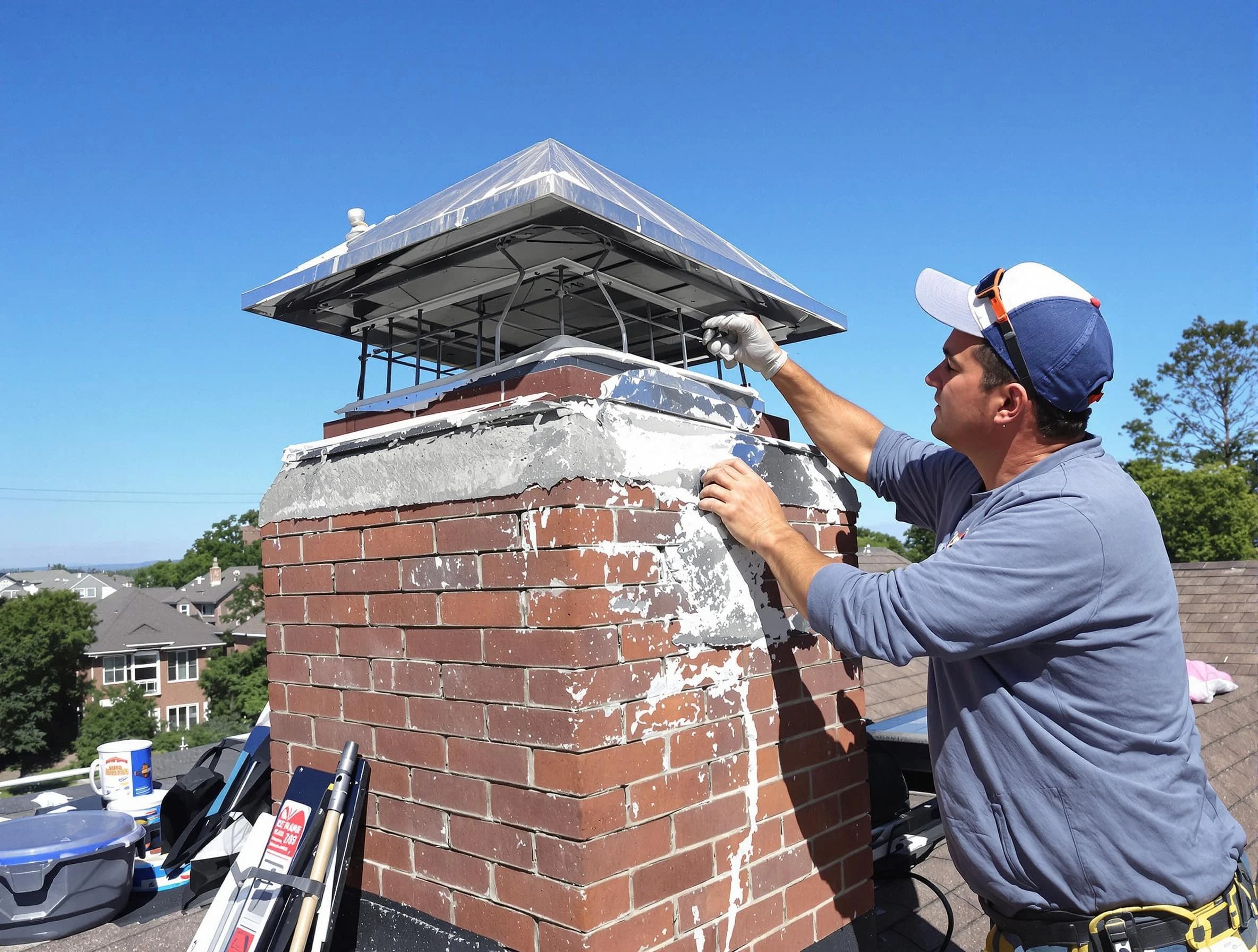 Chimney Crown Services service in Milliken, CO